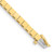 14k Holds 43 Stones up to 3mm Square Add-a-Diamond 7 inch Bracelet