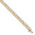 14k Holds 7.5 carat 42-3.6mm Round Diamond 4-prong 7 inch Tennis Bracelet Mounting