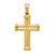 14k Hollow Cross Pendant - C3-3A0E9B41-5916