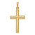 14k Hollow Cross Pendant - XR-D8F8B225-7602