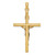 14k Hollow Crucifix Pendant - XR-DB82FFC2-7088