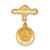 14k Holy Family Medal Pin