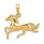 14k Horse Pendant - K3-451E6871-7957