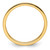 10K Yellow Gold 1.2mm Milgrain Stackable Band Size 7