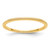 10K Yellow Gold 1.2mm Milgrain Stackable Band Size 8.5