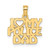 14k I HEART MY POLICE DAD Charm