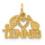 14K I HEART TENNIS Charm - C7-31553706-1846