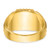 14k IBGoodman 10x10mm Men's Square Signet Ring