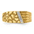 14k IBGoodman Men's Diamond Nugget Complete Ring