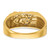 14k IBGoodman Men's Diamond Nugget Complete Ring