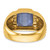 14k IBGoodman Men's Gemstone and Diamond Ring Mounting - B5-27C45AAD-8847