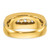 14k IBGoodman Men's Polished and Grooved Ring Mounting - B6-F31577DA-2815