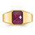 14k IBGoodman Men's Ruby Doublet Stone Complete Ring - B5-BE765791-8917