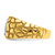 14k IBGoodman Men's Two-tone Nugget Cluster Ring Mounting