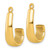 14k J Hoop Earring Jackets