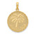 14K JAMAICA and Palm Tree Disk Charm - K7-0A39024B-2657