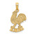 14K KAUAI Rooster Charm