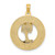 14K KEY WEST w/Palm Tree Circle Charm