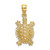 14K Land Turtle Charm - K7-1BA9593E-2084