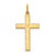 14K Laser Designed Cross Charm - XR-4435C3AF-4018