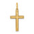 14K Laser Designed Cross Charm - XR-ECBD1671-1298