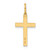 14K Laser Designed Cross Charm - XR-FD829CA5-2638