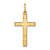 14K Laser Designed Cross Pendant - XR-EEA7D0F7-4995