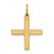 14K Laser Designed Greek Cross Charm