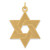 14K Laser Designed Star of David Pendant - XR-13E85264-2483