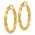14k Light Twisted Hoop Earrings - TF-6F77FA17-3606