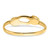 14K Love Knot Band