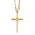 14k Madi K .01ct Diamond Cross Necklace