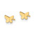 14k Madi K Butterfly Post Earrings - GK-F3D90D77-7342