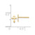 14k Madi K Children's Cross Post Earrings - GK-F7FEDCE5-4228