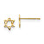 14k Madi K Children's Star of David Post Earrings