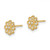 14k Madi K CZ Flower Post Earrings - SE-35973232-8125