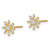 14k Madi K CZ Flower Post Earrings - SE-D16EE551-8998