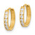 14k Madi K CZ Hinged Hoop Earrings - GK-CA3948A5-5593