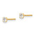 14k Madi K CZ Stud Post Earrings - SE-134D29E3-2406