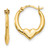 14k Madi K Heart Hoop Earrings - SE-70D4E7E5-1375