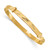 14K Madi K Polished D/C Expandable Baby Bangle
