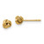 14k Madi K Polished Love Knot Post Earrings
