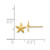 14k Madi K Star Post Earrings - SE-21F037D3-8196