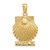 14K MARCO IS. Scallop Shell Charm
