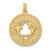 14K MARCO ISLAND Circle w/ Dolphins Charm