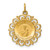14k Matka Boska Medal Charm - XR-40E1AB8B-7064