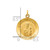 14k Matka Boska Medal Charm - XR-B16D71CE-2488