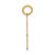14k Medium Polished Number 23 Charm - LM-F329EEC9-5006