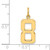 14k Medium Polished Number 8 Charm - MP-ACF5C2FE-6658