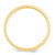 10k Yellow Gold 3mm Half Round Wedding Band Size 11
